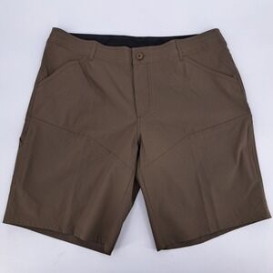 Kuhl Renegade Shorts Mens 40 Brown Nylon Stretch Hiking Outdoor 5121